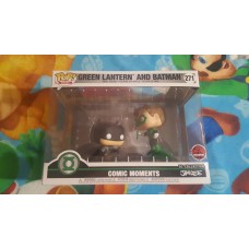 Green Lantern and Batman Funko Pop
